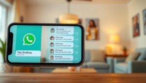 WhatsApp family group chat setup