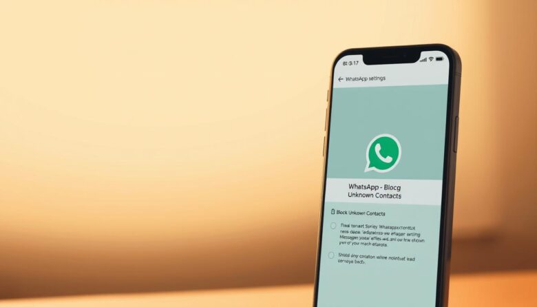WhatsApp privacy feature for blocking unknown contacts