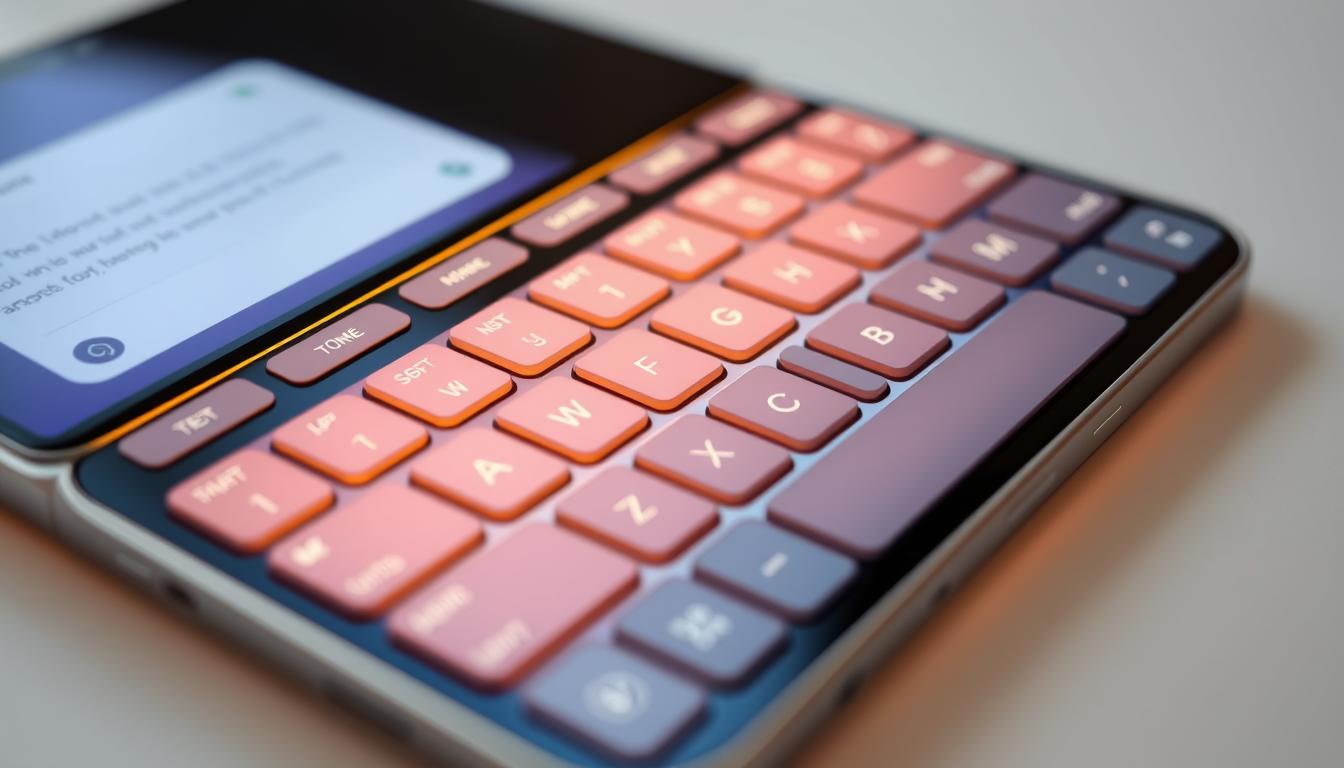smartphone keyboard features for easy typing