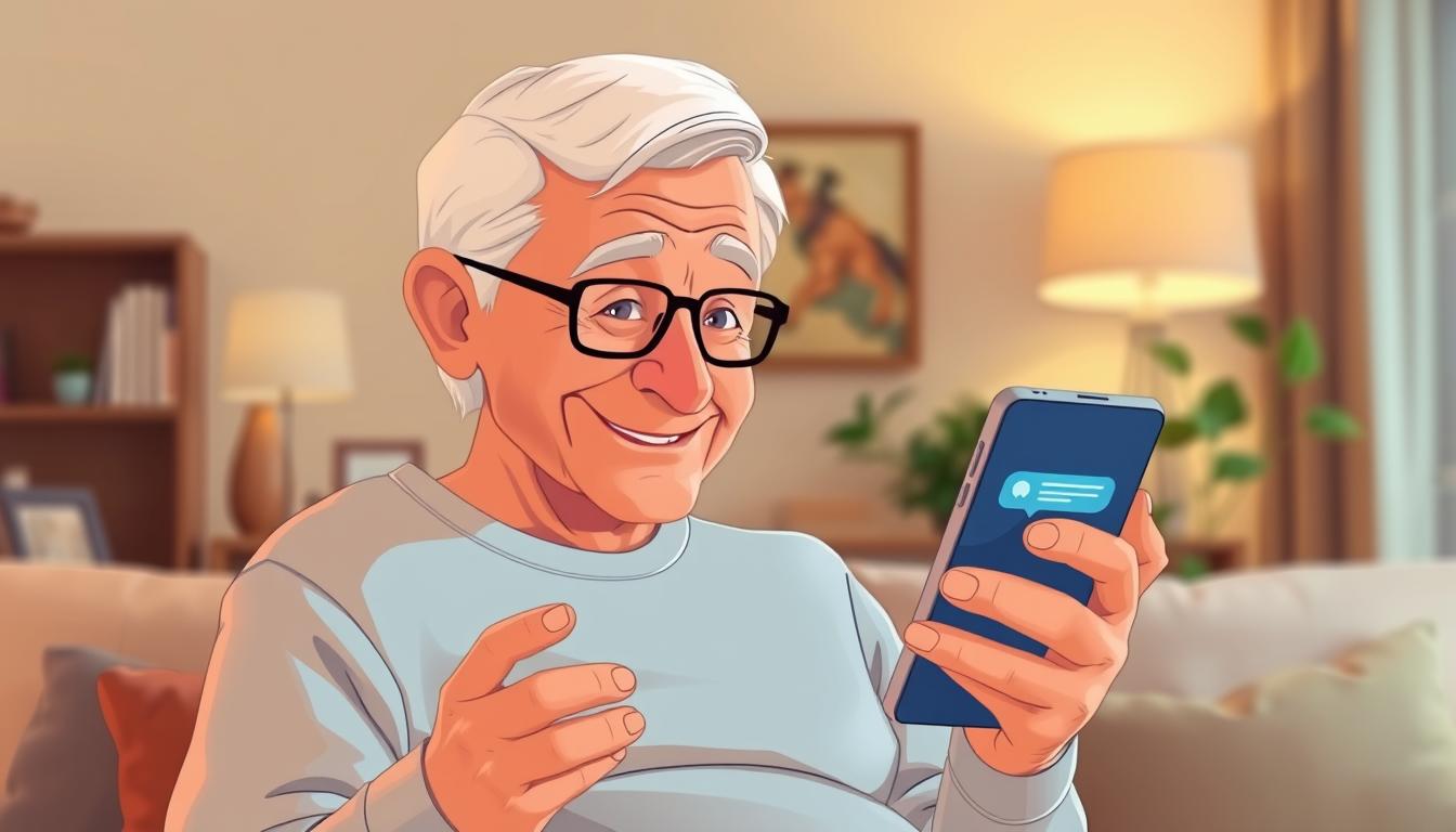 voice message for seniors communication