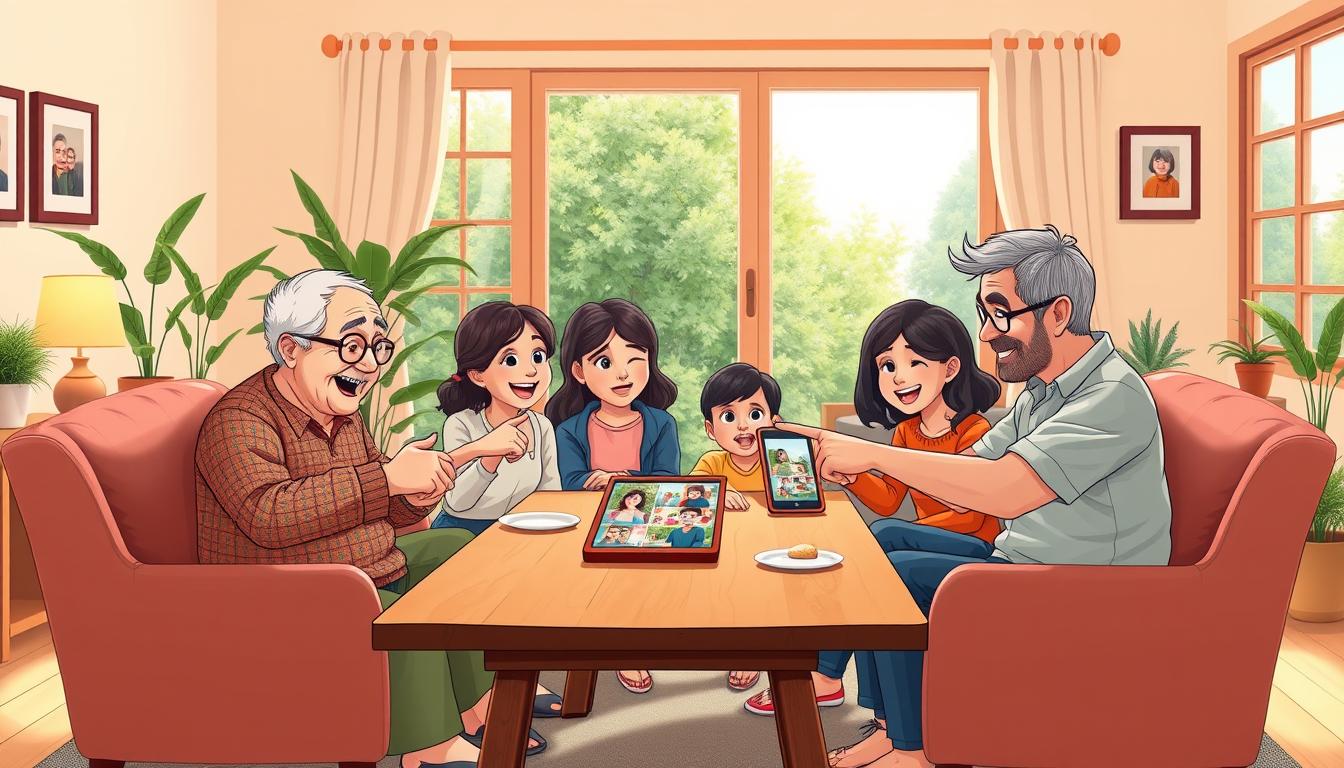 family photo sharing