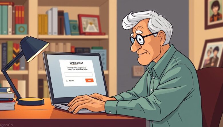 senior email setup guide