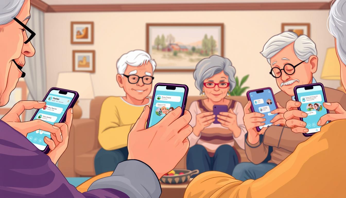 senior-friendly messaging apps