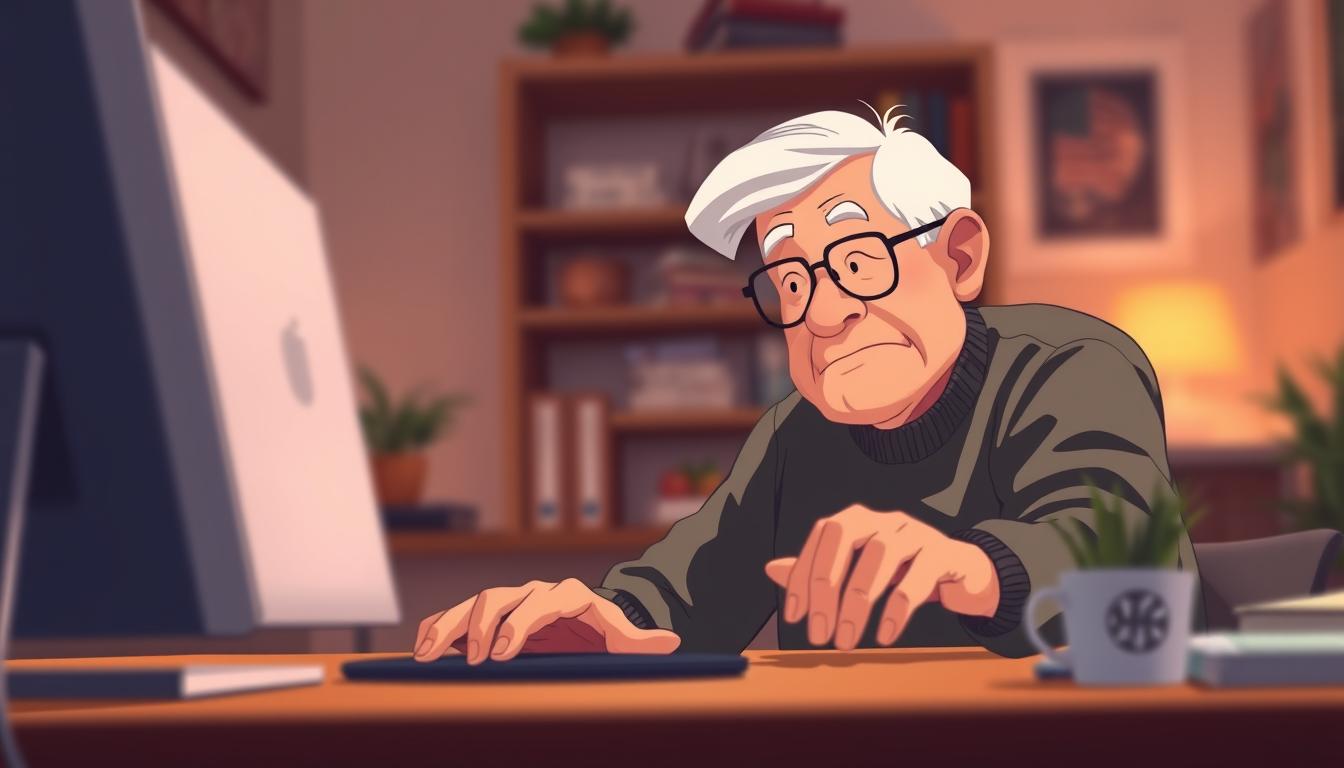 senior learning computer skills