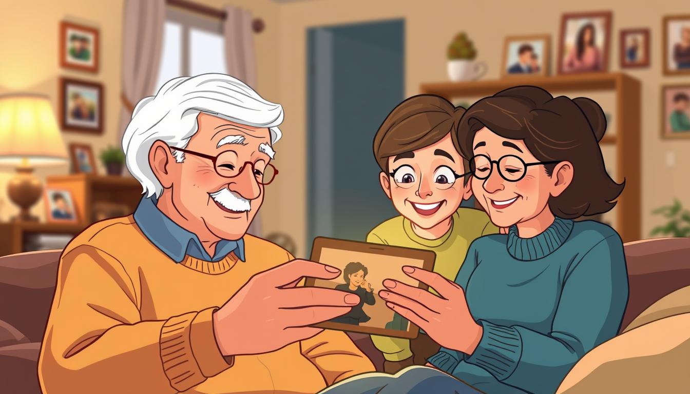 send photos safely seniors