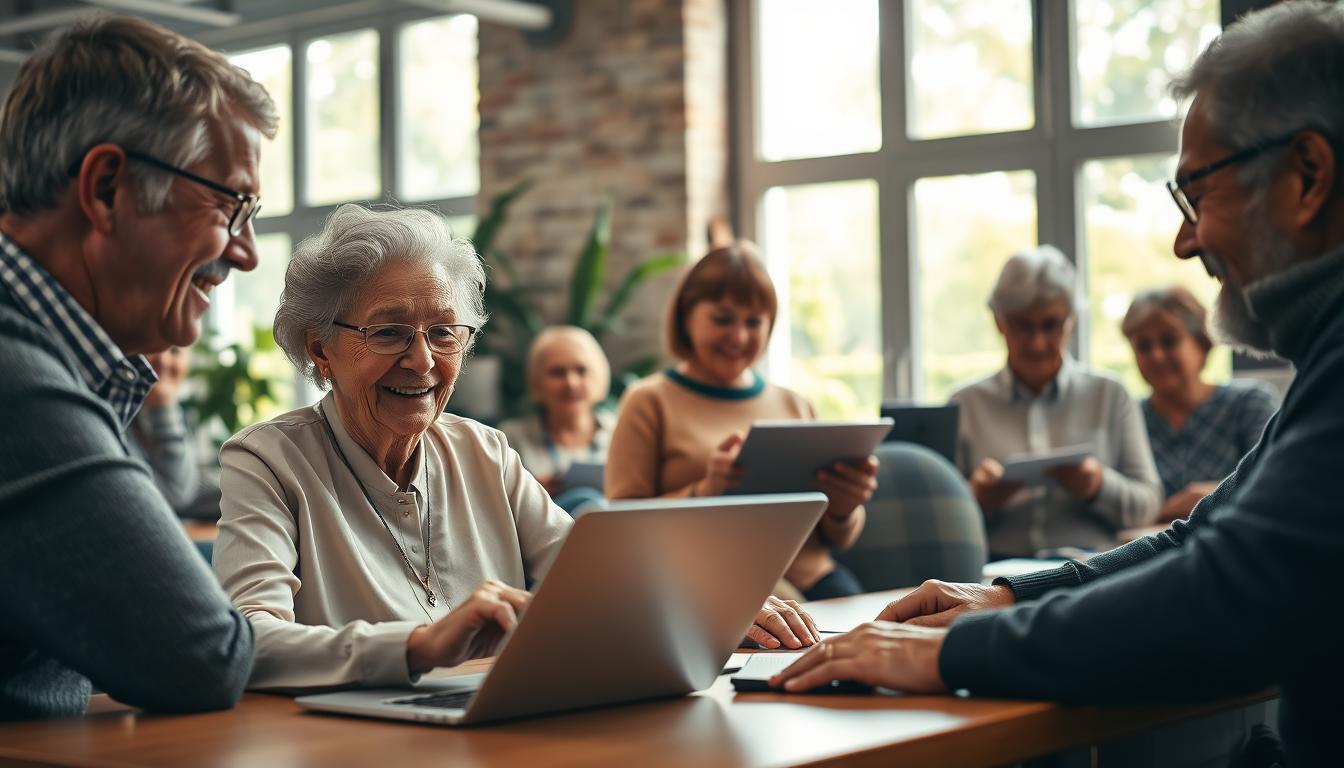 seniors learning technology