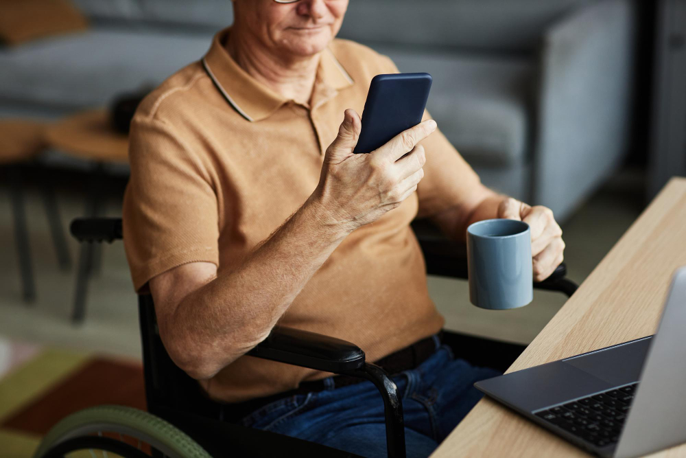 older adult smartphone accessibility settings