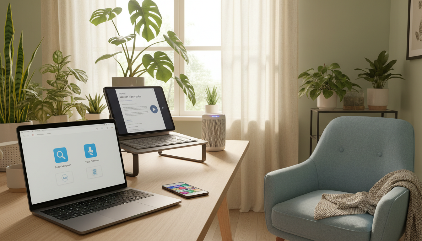 assistive features built into everyday devices