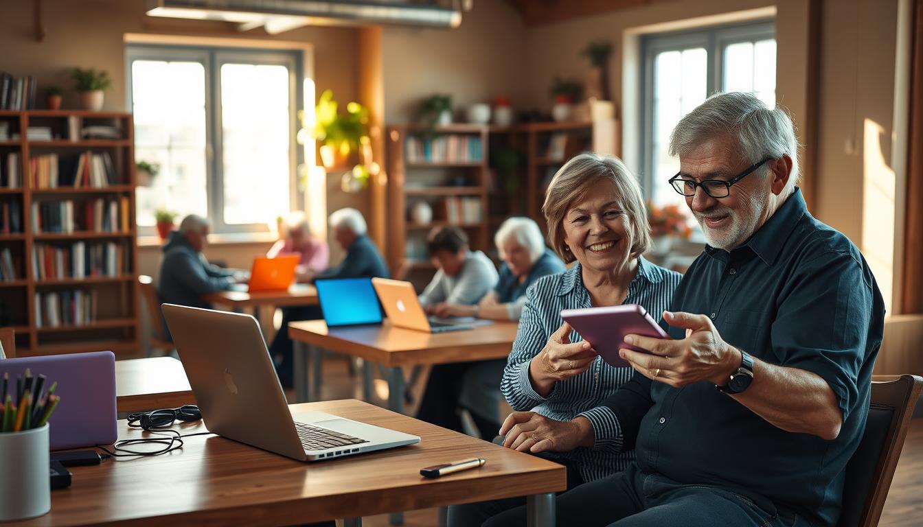 senior-first approach to digital education