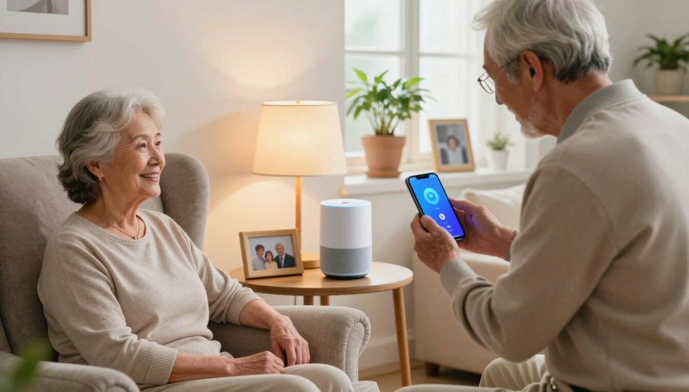 voice assistant seniors how to use